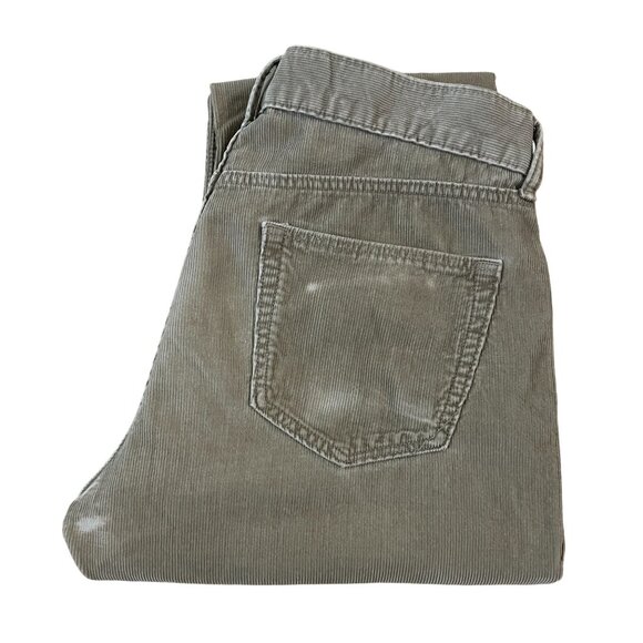 Banana Republic Corduroy Pants Men's Size 33x32 Brown Pima Cotton - Picture 3 of 6